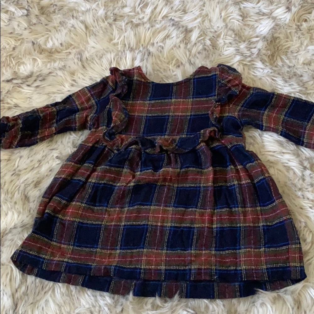 Plaid zara dress